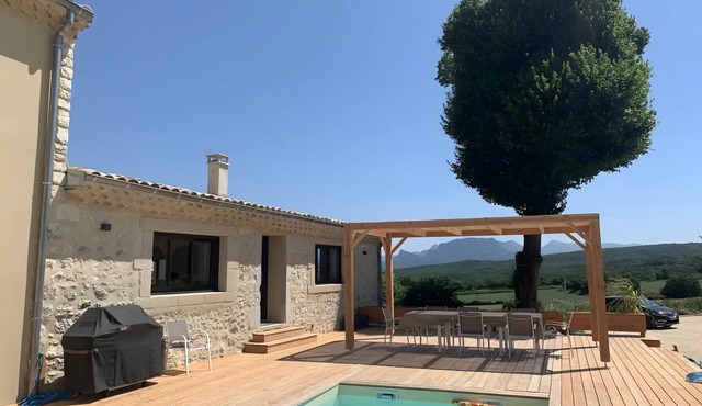 Holiday Home 'Chant d'Étoile' with Private Pool and Air Conditioning