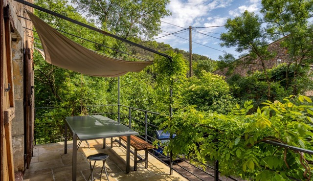 Holiday Home “Le Moulin de Mirande” with Terrace, Private Garden & Wi-Fi