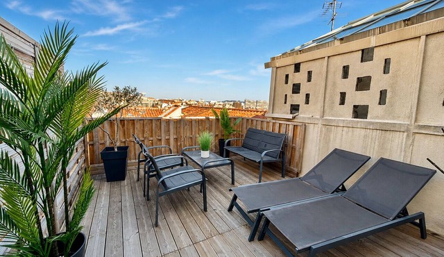 Honoré - Rooftop in the heart of Vieux Port/Place aux Huiles