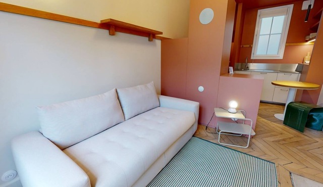 JOIVY Delightful 1-bed studio w/shared co-working