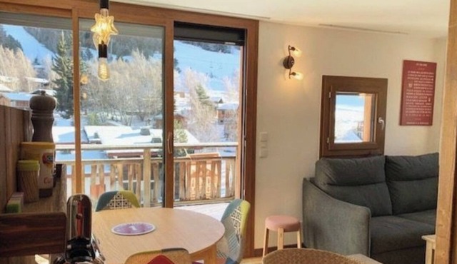 Le Bellevue at the foot of the slopes