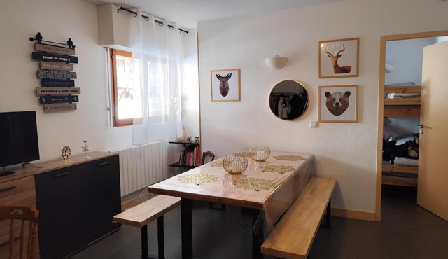 Le Flocon Doré - Appartement Chaleureux au Cœur de la Station
