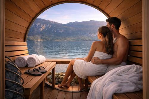 Le Louise - cottage vue lac & Sauna