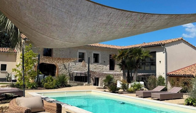 Le Mas des Mésanges - Swimming pool - 10 people - Drôme Provençale