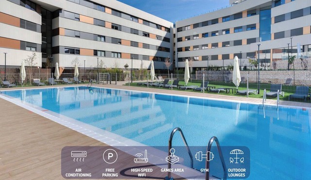 Livensa Living Studios Madrid Alcobendas Parking Free