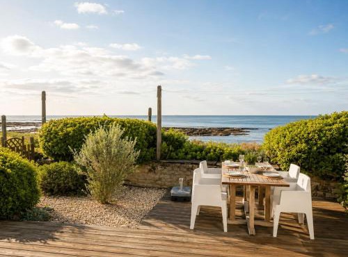 LocaLise - M6C - Les Clés de l'Océan - Maison avec vue mer exceptionnelle - Accès plage immédiat depuis la terrasse - Terrasse, jardin clos - Wifi inclus - Linge de lit inclus