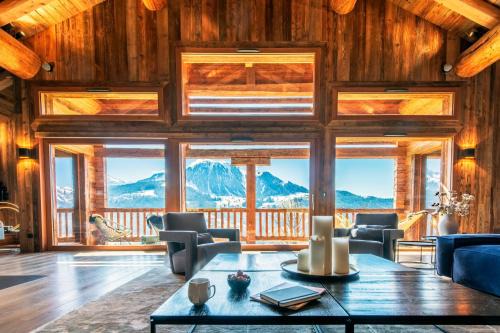 Lodge Les Murailles 800 m of Private Alpine Living Manigod La Clusaz