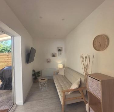 Maison cosy avec grande terrasse privative
