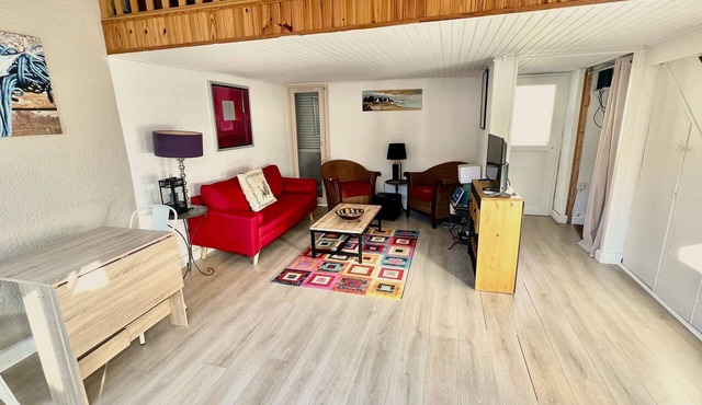 Maison de Vacances de 60m² au Barcarès,t2,mezzanine, Cour, Secteur Le Lydia