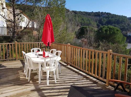 Maison Duplex 8 Pers avec Terrasse, 3 Ch, Parking Gratuit, Animaux Admis, Accès Piscine - FR-1-382-128