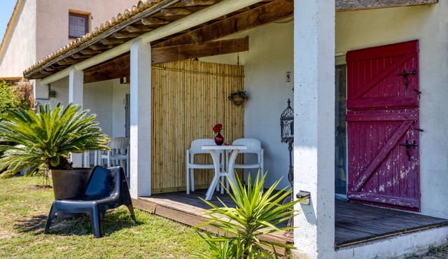 'Mas des Cypres - Mazet 9' with Private Terrace, Shared Garden and Wi-Fi