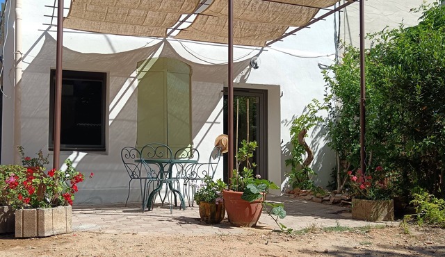 Mas in the middle of vineyards, ideally located between Camargue and Provence.