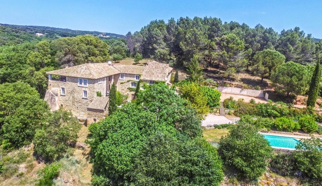 Mas Provence (Uzès) - Luxury Apartment - swimming pool 12-6 m - 9 acres garden