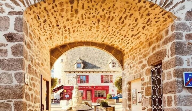 Medieval village house, 2bedroom, 4pers, garden