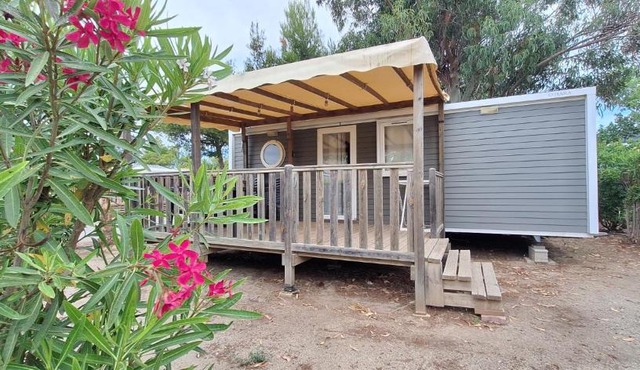 Mobil-home 4 personnes, clim, camping Marisol