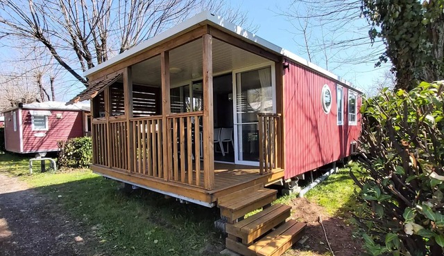 Mobil home Eglantine - 2 bedrooms 4 to 5 persons - 4 pers. included in the price