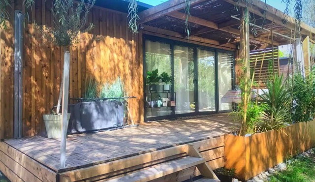 Mobile Home/Bungalow dans les Landes - Quiet, near pond and beaches.