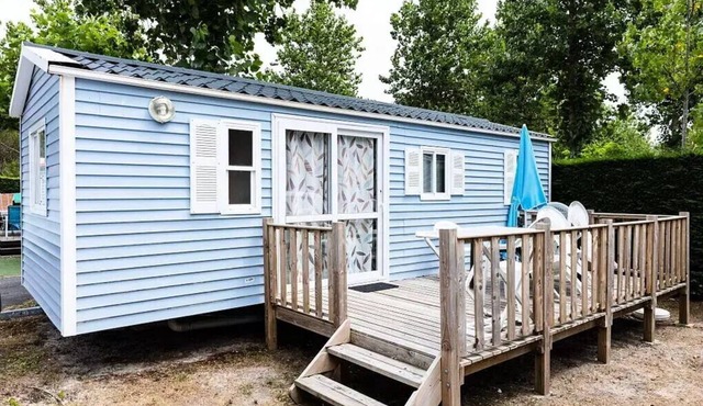 Mobile Home | Classic | 2 Bedrooms | 4–6 people | Raised, uncovered patio