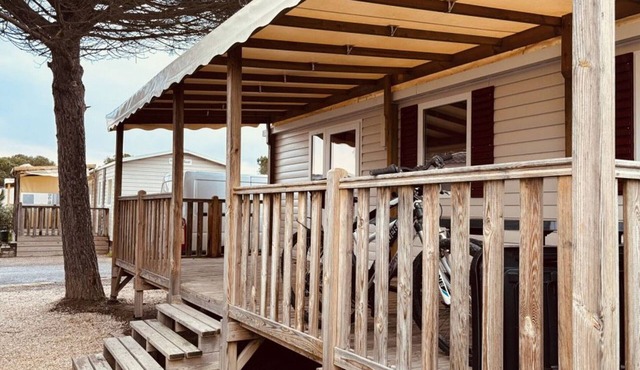 Mobile home with AC - 6 guests