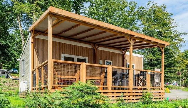 Mobile Home | Premium | 2 Bedrooms | 4 Guests | Lounge Terrace | A/C | TV