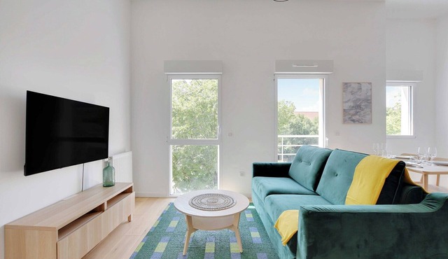 Modern Apartment-1BD/4P-PMR-Nogent-sur-Marne