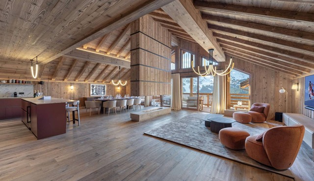New duplex with sauna and ski-in/ski-out in Méribel