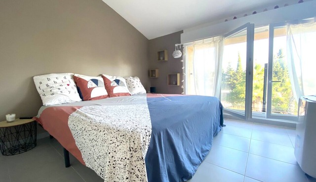 Nice Villa Duplex Parking Montpellier Plage