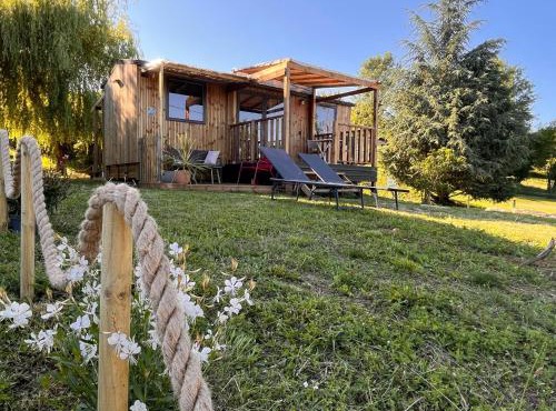 O'BARA Lodge - Tiny House - Jardin et climatisation