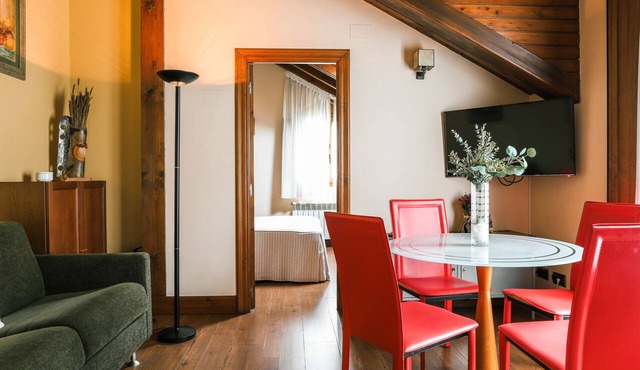 Penthouse-semi rustico -Apartment-Ensuite with Jet bath