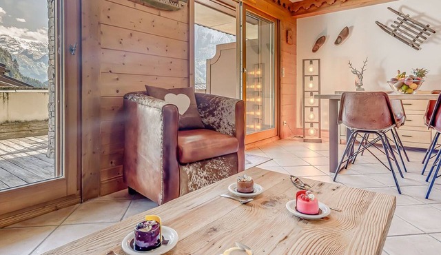 Premium 3-room Apartment, WiFi, 6 people in Champagny en Vanoise