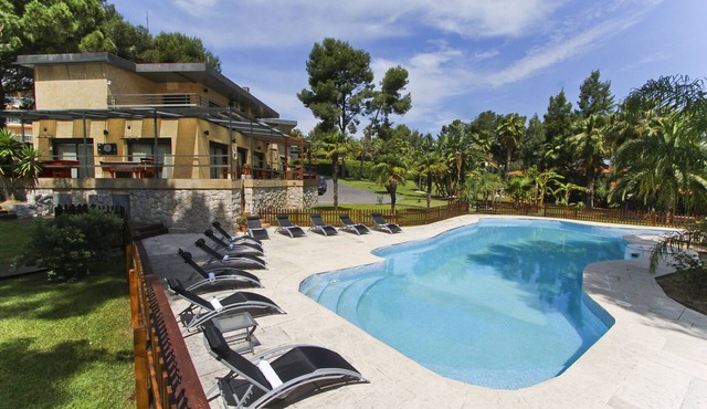 Private Pool Among Mediterranean Pines
