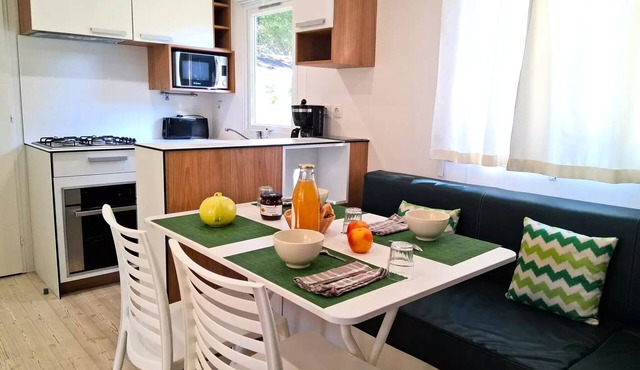 Privilege Mobile Home - 26 m² - 2 bedrooms - Air-conditioned - Sleeps 4