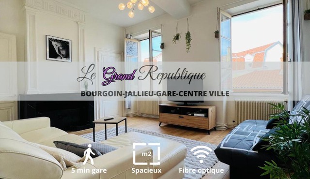 République 3, Gare, Centre-ville
