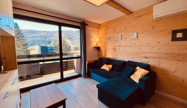 Renovated 3-star apartment, balcony, ski nearby