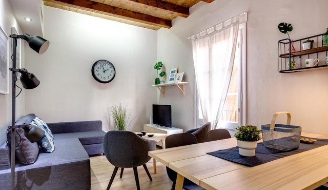 Renovated & Classic 3-Bedroom Sagrada Familia Apartment