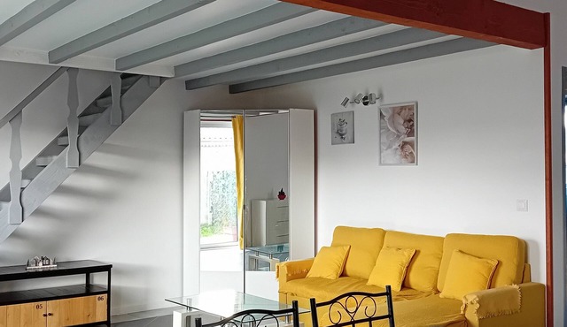 Rental atypical house Ardèche, one of the most beautiful villages in France VOGÜÉ