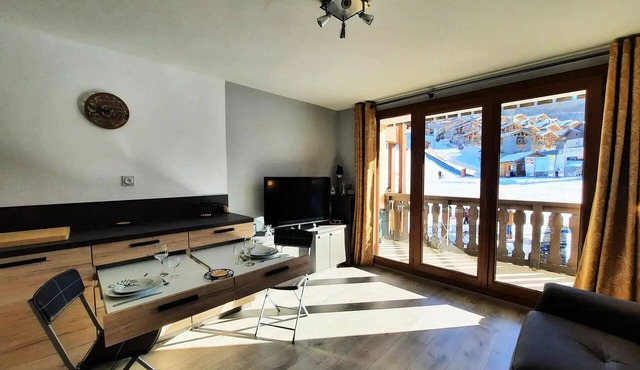 Residence Dahlia - 2 room apartment 4 people at the foot of the slopes