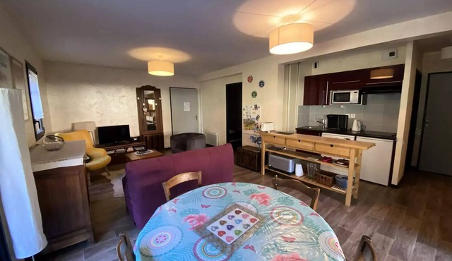 Residence Pre De Camille - Spacious apartment with balcony, terrace and garage close to the center of Barèges