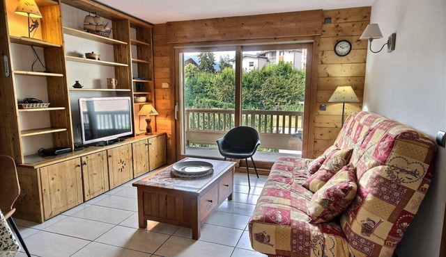 Resort center, 1st floor, balcony, tv, 48m², Les Arcs
