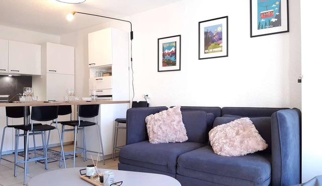 Studio 4 pers - Saint Lary Soulan, WiFi, near slopes
