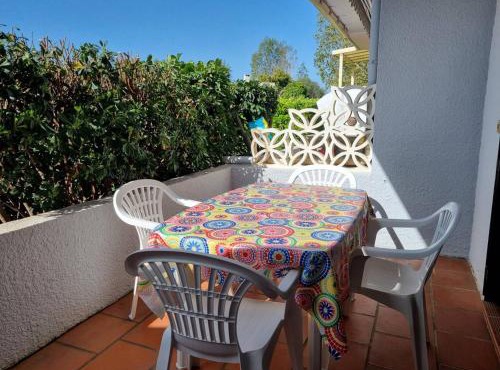 Studio cabine 4 pers. RDC, terrasse sud, 300m plage et commerces - FR-1-388-205