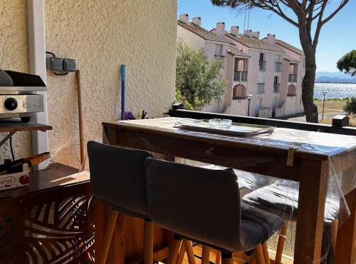 Studio cabine climatisé avec wifi, piscine et parking à Coudalère - FR-1-195-112