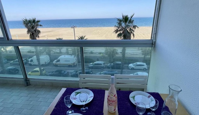 Studio cabine avec parking, Canet-en-Roussillon - FR-1-748-2