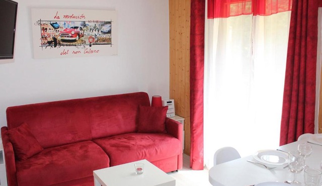Studio cabine pour 4 pers, WiFi, Vue Est - FR-1-263-3