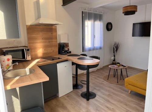 Studio cosy entièrement neuf, arrivée autonome