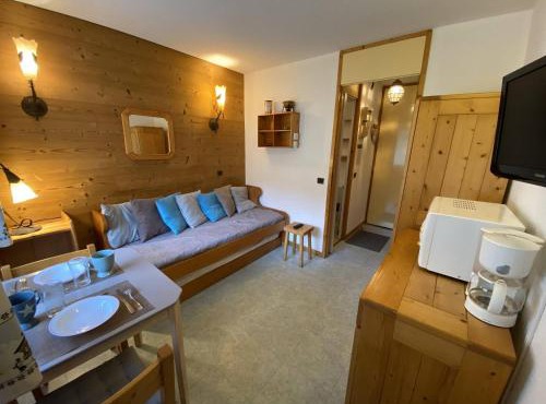 Studio cosy près des pistes à Valmorel, animaux admis - FR-1-356-349