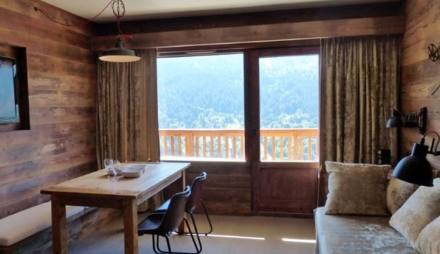 Studio for 4 in Méribel, near slopes, with parking