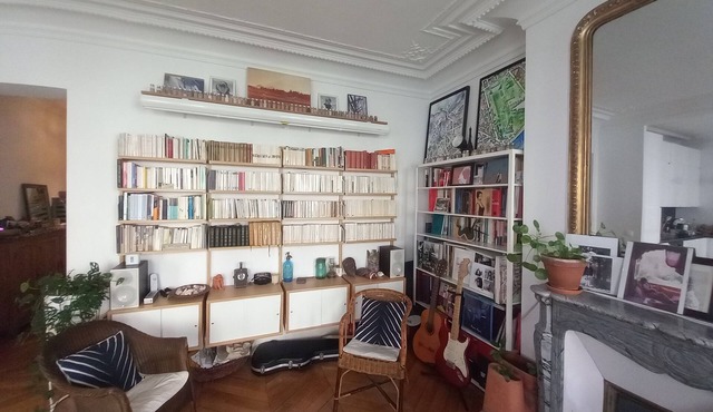 Typical Parisian family apartment, Latin Quarter, to fully live the Olympics