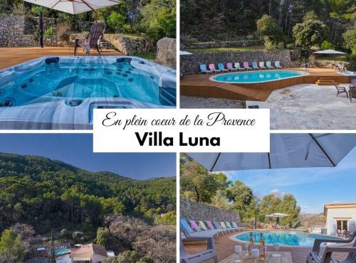 Villa au cœur de la Provence avec piscine et Jacuzzi