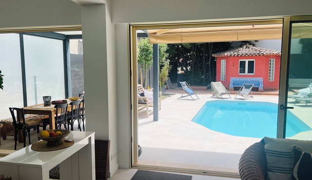 Villa Camphora au Sein du Village du Cannet à 10 de la Croisette